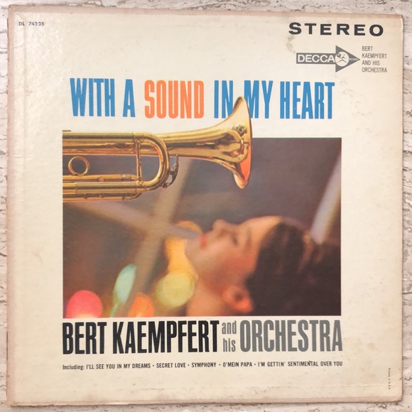Bert Kaempfert With A Sound In My Heart Vinyl Lp '61 - Picture 8 of 9